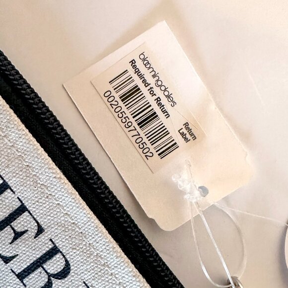 Los Angeles Trading Company The Perfect Pouch Canvas Makeup Cosmetic Bag - Picture 5 of 9